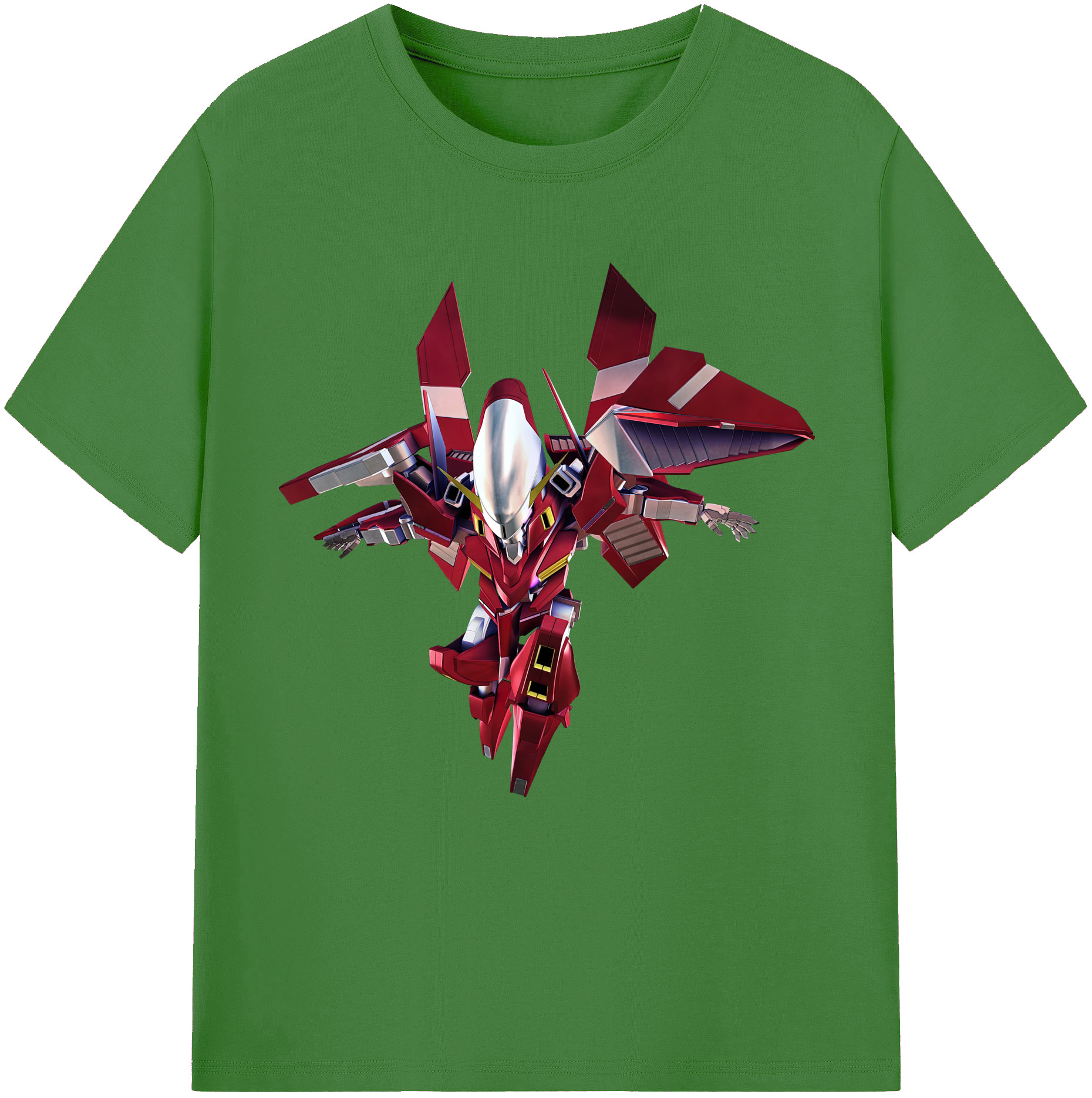 （画像用） 機動戦士ガンダム Mobile Suit Gundam レディースカジュアルプリントTシャツ（綿100％）